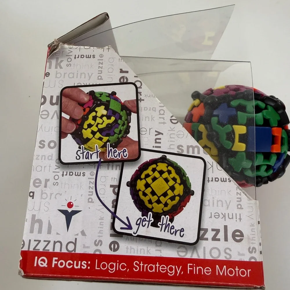 Gear Ball Puzzle Meffert's Oskar van Deventer Brain Teaser w/ Box‎